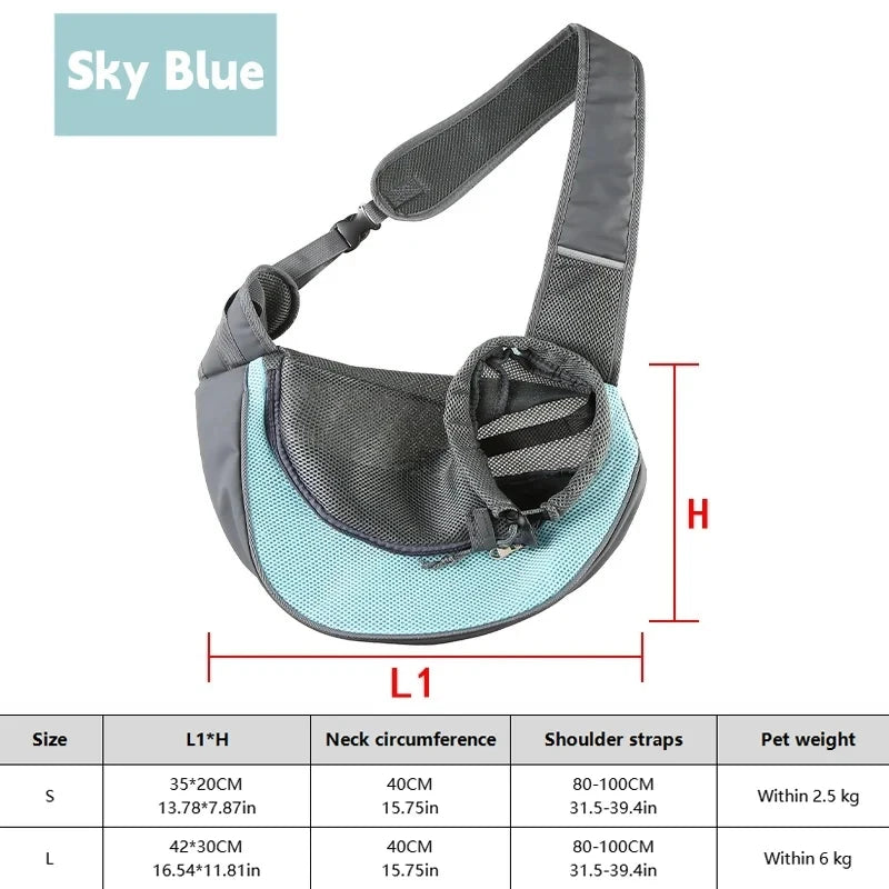 Cat/Dog out backpack Dog Sling Carrier Breathable
