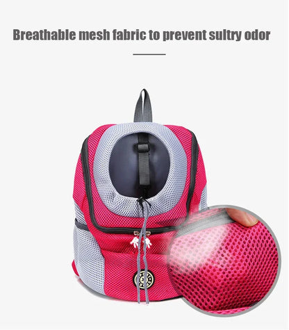 New Double Shoulder Portable Travel Backpack Pet Carrier