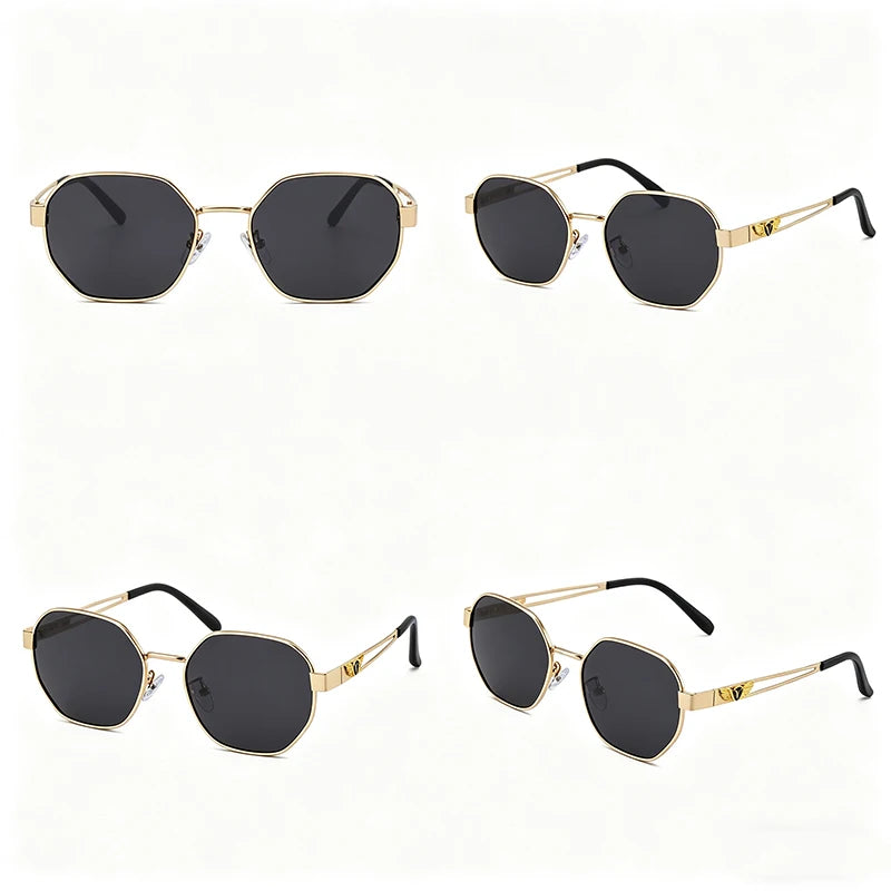 Fashion Small Polygon Polarized Sunglasses Forr Women Men