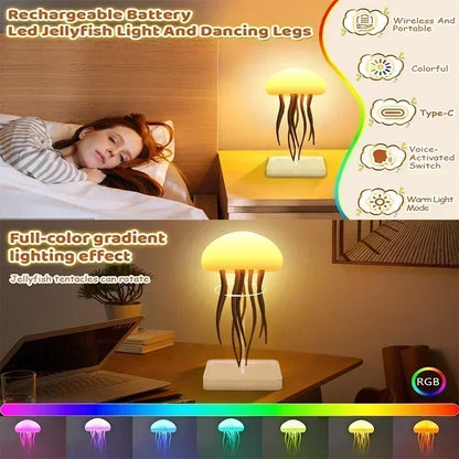 Upgraded Silent Jellyfish Lamp, Jelly Fish Light