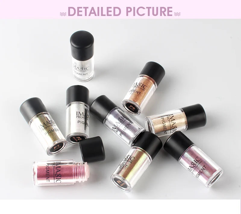 IMAGIC Glitter Eyeshadow Shimmer Shine Powder Eyes Makeup