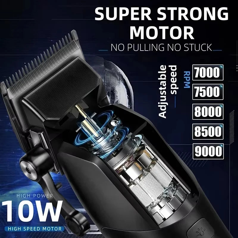Kemei KM-1858 10W Barber Professional Electric Hair Clipper