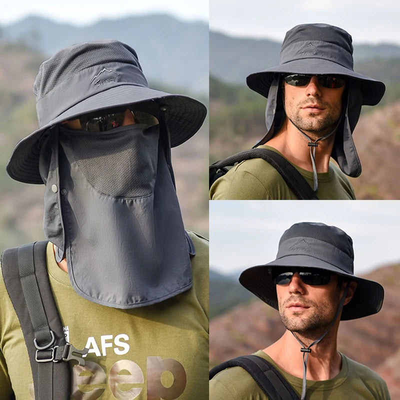 Fisherman's hat, male sun hat, summer outdoor quick drying