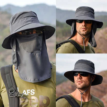 Fisherman's hat, male sun hat, summer outdoor quick drying