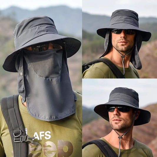 Fisherman's hat, male sun hat, summer outdoor quick drying