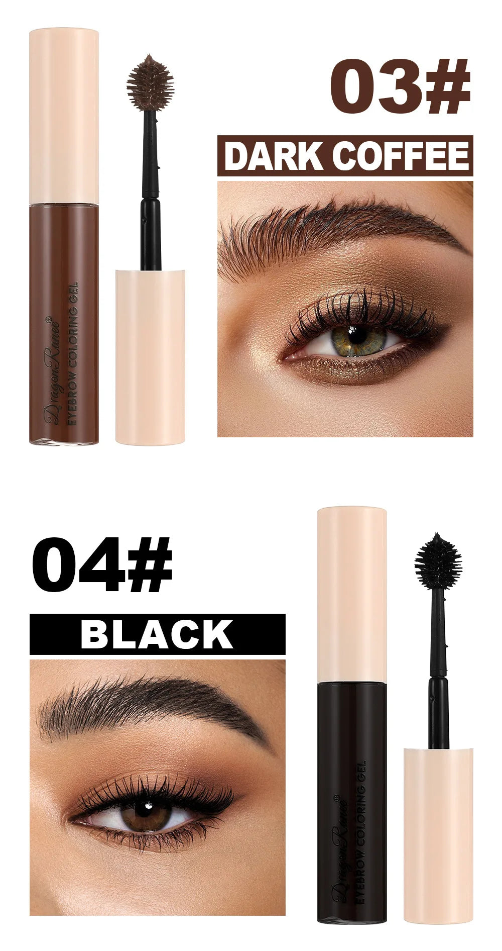 Waterproof Eyebrow Gel Long Lasting Transparent
