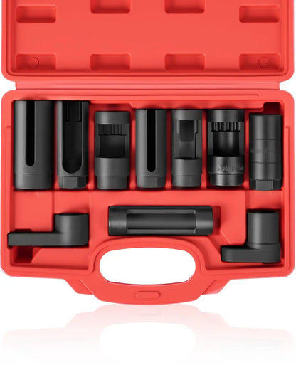 Universal Oxygen Sensor Socket Set O2 Lambda Sensor Removal
