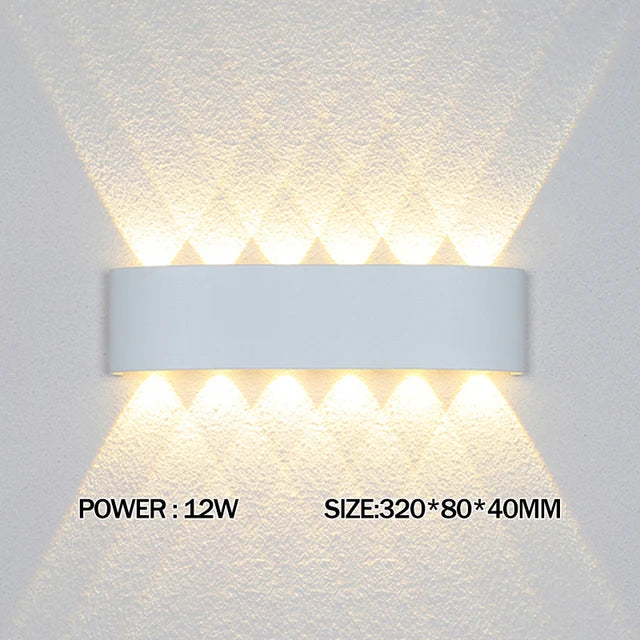 Led Wall Lamp outdoor Stair Light Fixture Bedside Loft
