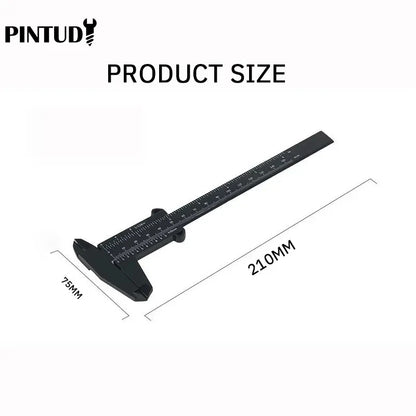 1PC Plastic Vernier Caliper Digital Display Caliper Measuring Tool