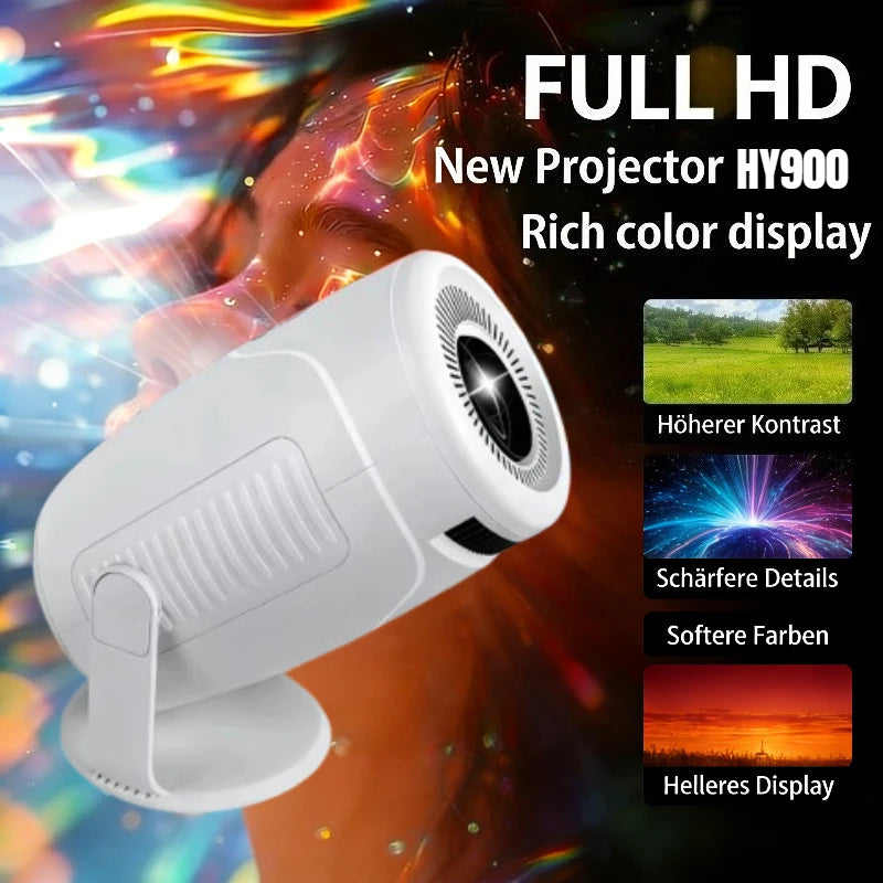 Perfect for Home Cinema Outdoor HY900 Projector