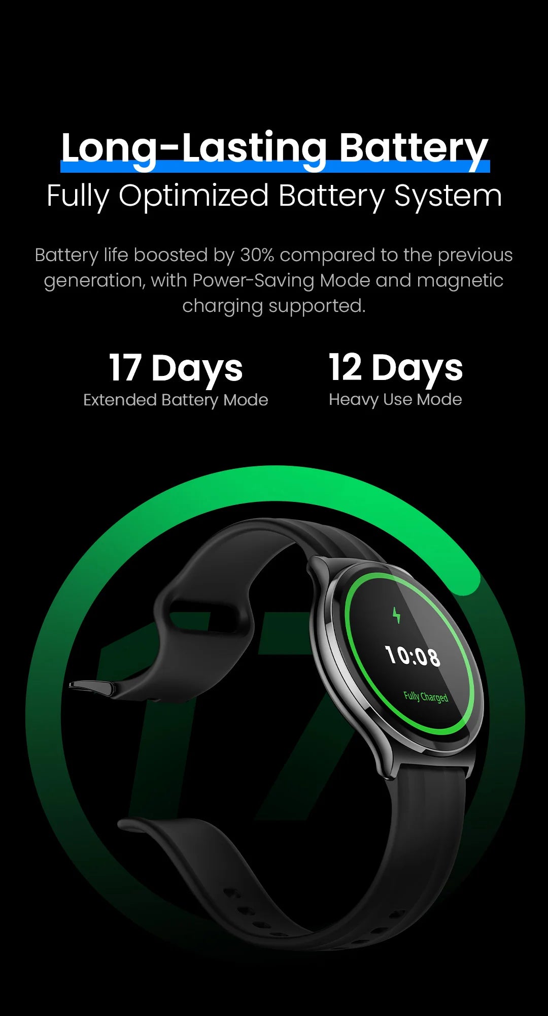 HAYLOU Solar Lite 2 Smartwatch 1.43'' AMOLED Display