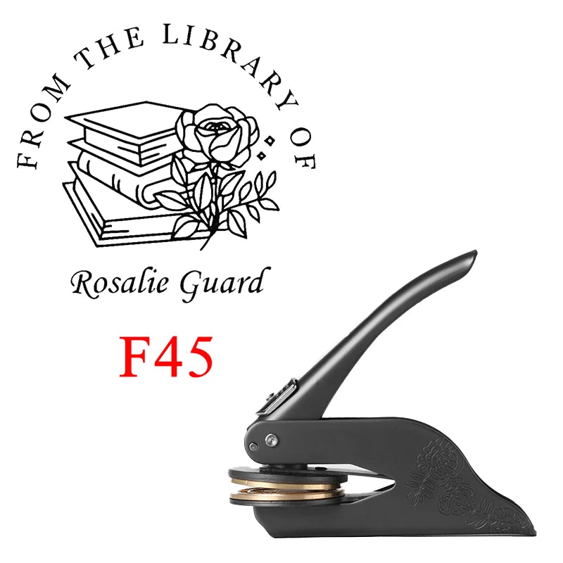 Embosser Stamp LOGO Customized Private Seals