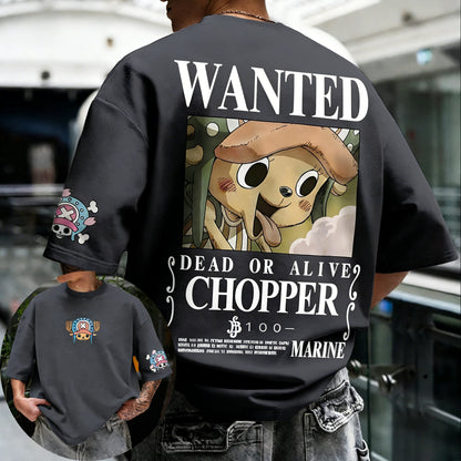 ONE PIECE Anime Chopper Joint Cotton T-shirt Summer