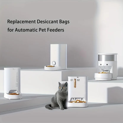 10 Packs Replaced Desiccant 20 Gram for All Smart Petkit Cat Dog Feeders,