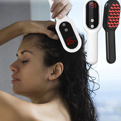 Electric Laser Hair Growth Comb Red Blue Light Massager