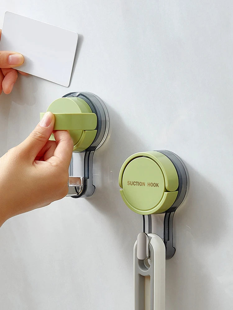 Strong Vacuum Suction Hooks Traceless No-Drilling Adhesive