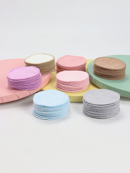 Bamboo Fiber Makeup Remover Pads Face Cleanser