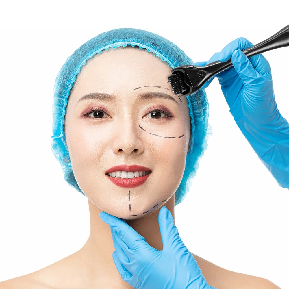 Derma Roller for Facial Body Hair Growth Skin Care Microneedling