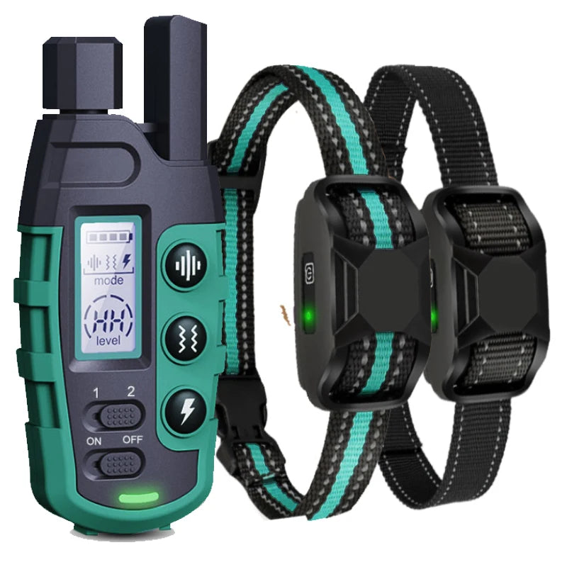 Electric Dog Training Collar Remote Control Waterproof