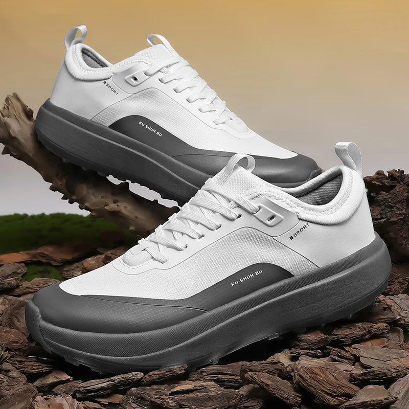 Men Women Hiking Breathable Trekking Jogging Walking Shoes
