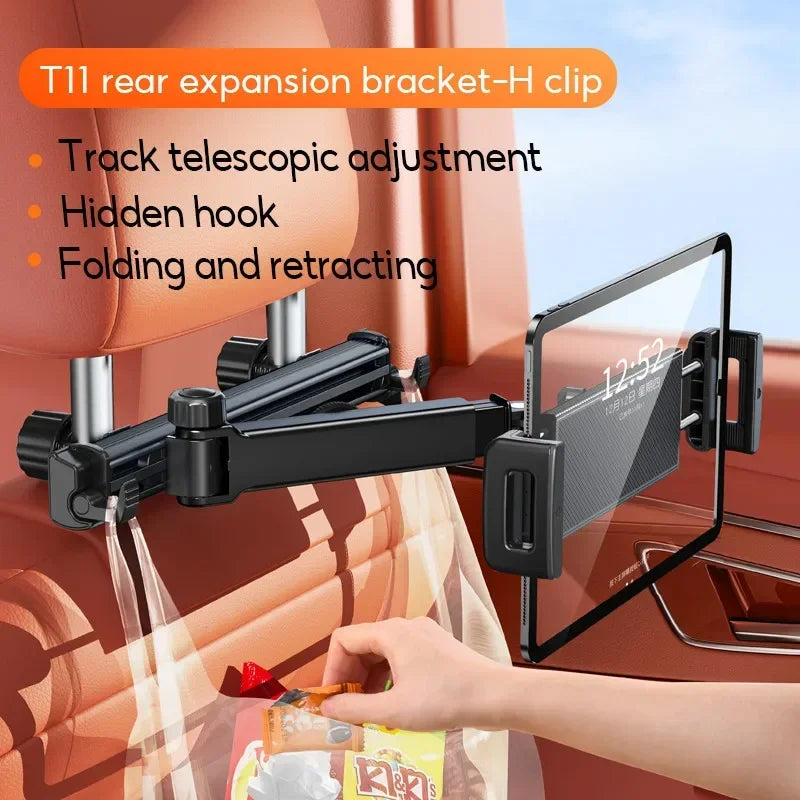 Easy Car Headrest Tablet Holder Mount Back Seat