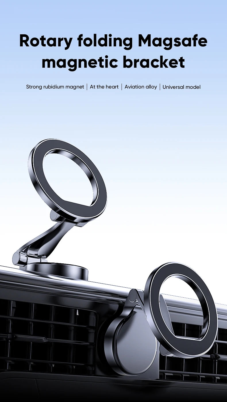 1080 Magsafe Car Phone Holder For Vehicles Mobile Support