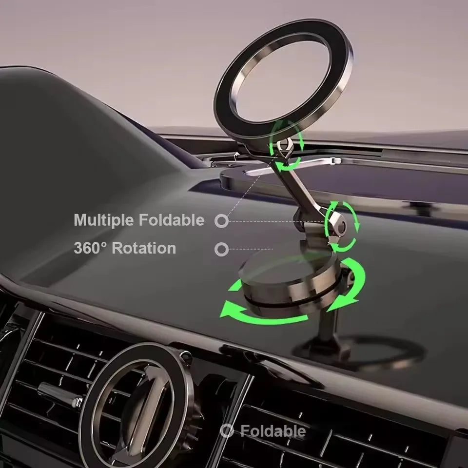 1080 Magsafe Car Phone Holder For Vehicles Mobile Support