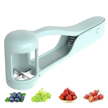 Tomato Slicer Cutter Grape Tools Cherry Fruit Salad Splitter