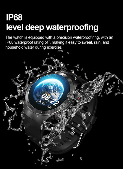 2025New Laser Therapy ECG+PPG Smartwatch For Men Women