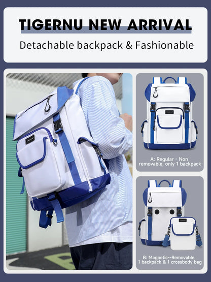 Tigernu Vacuum Compression Backpacks Men Travel