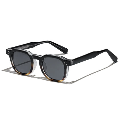 HBK New Square Retro Sunglasses Men Fashion