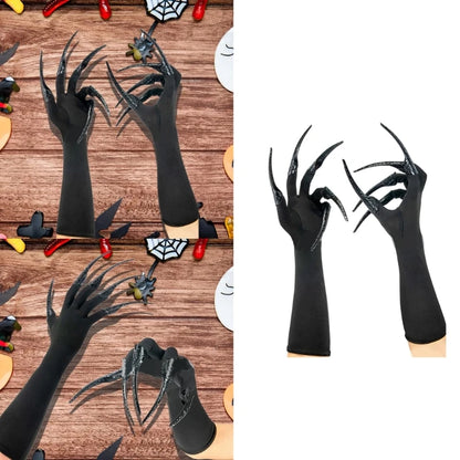 Scary Long Nails Gloves Cosplay Party Costume Accessories