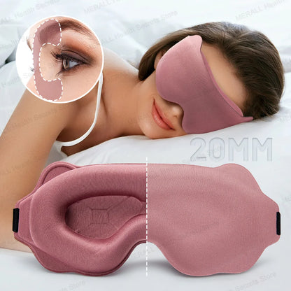 3D Sleep Mask Sleeping Aid Blindfold Block Out Light