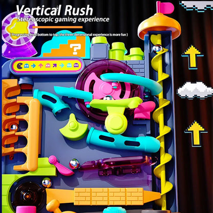 Educational Montessori Toy Multi-Layer Track Adventure