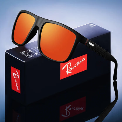 Brand Designer Men's Sun Glasses Vintage Square Sunglasses