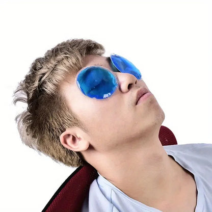 Ice Cold Hot Gel Pack Cooling Eye Pads