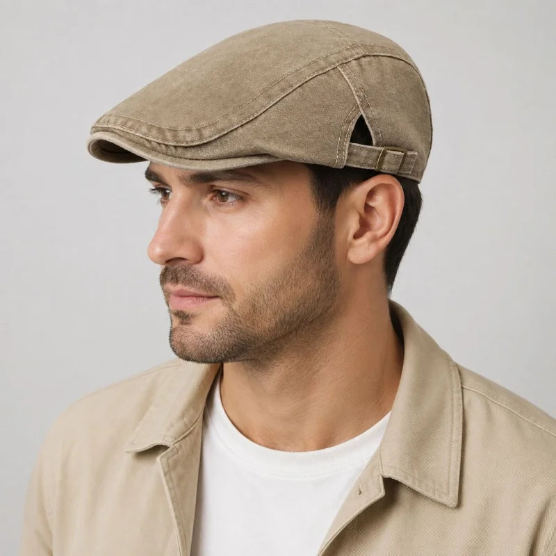 Vintage Painter Beret Unisex Fashion Flat Visor Cap