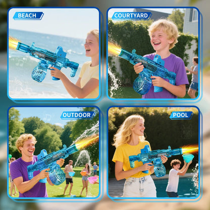 Simulated Firing and Recoil Electric Water Gun Toys Children