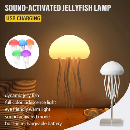 Bionic Jellyfish Night Light USB Rechargeable
