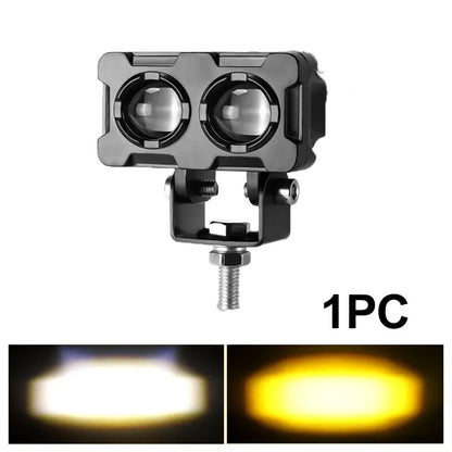 1PCS Motorcycle LED Fog Lights ATV Driving Fog Light
