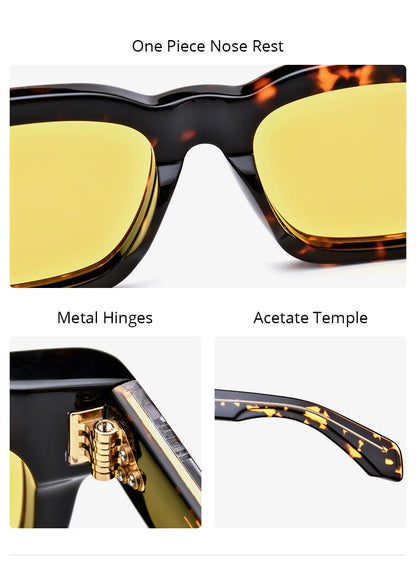 Acetate Polarized Sun Glasses Women Brand Designer