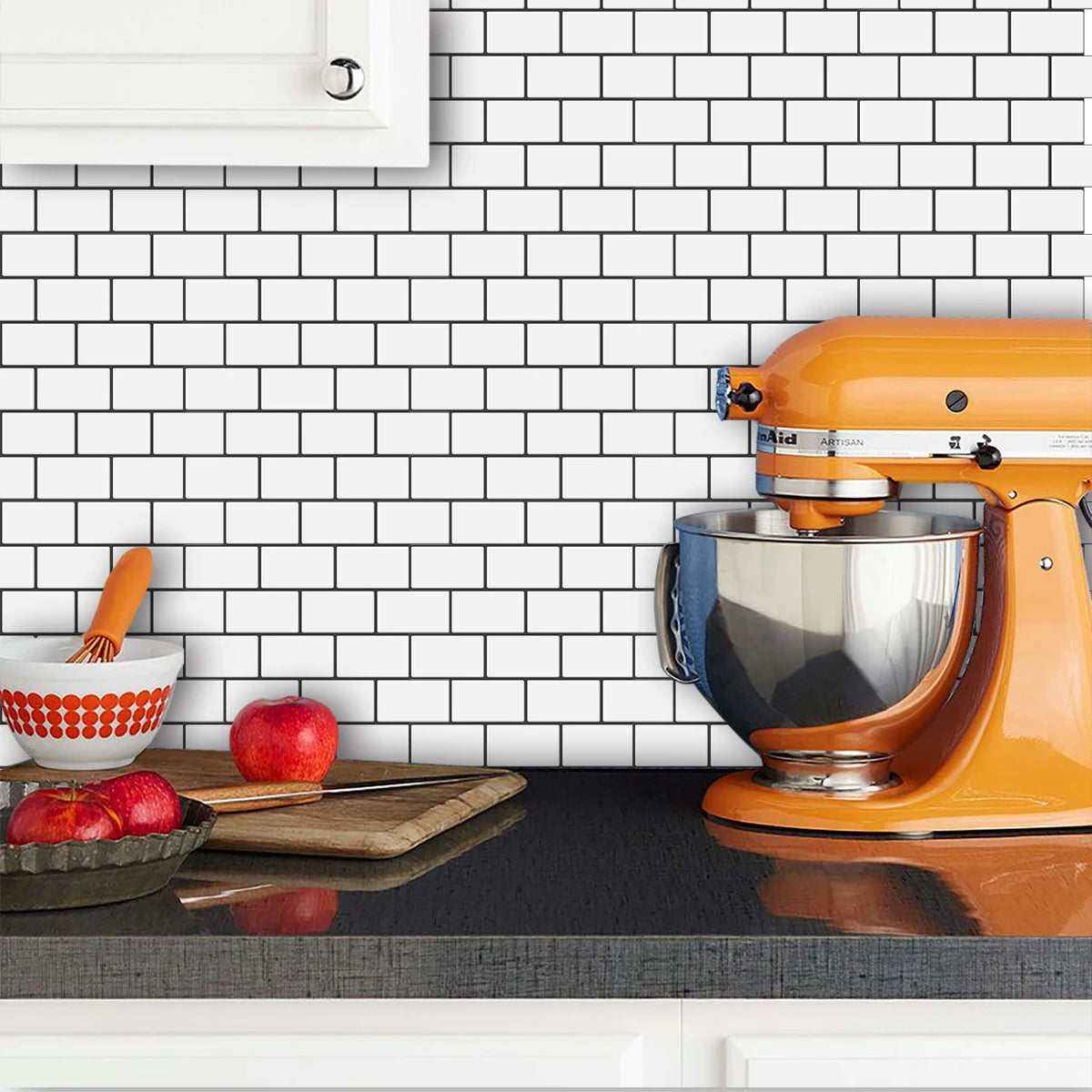 Subway Wall Stickers Peel and Stick 3d Brick Vinyl