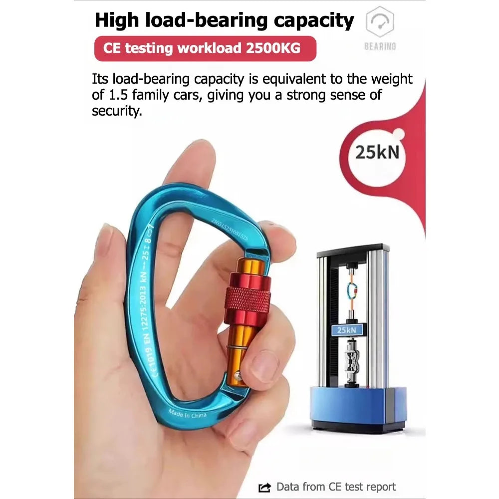 Outdoor Professional Rock Climbing Accessories Aluminum