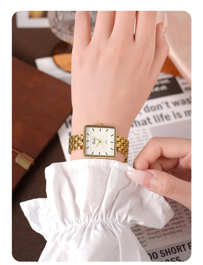Men Watch Business Simple Square Couple Watches Waterproof