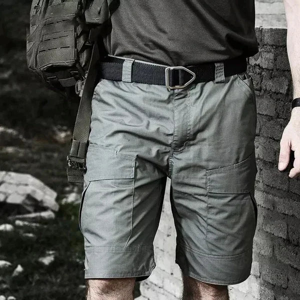 Summer Outdoor Tactical Cargo Shorts for Men - Waterproof