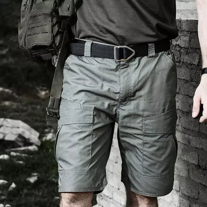 Summer Outdoor Tactical Cargo Shorts for Men - Waterproof