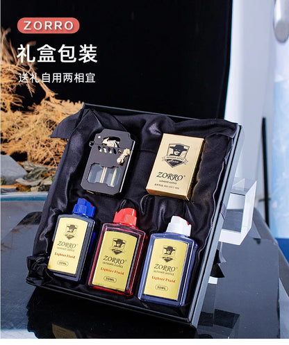 Zorro Kerosen Lighter Cyber Mecha Transparent Bin Rocker