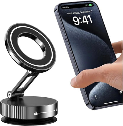 Upgraded 360° Vacuum Magnetic Phone Holder