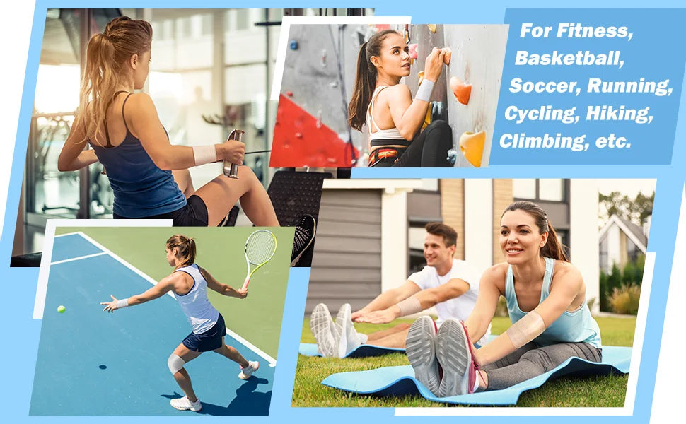 3Roll Self Adhesive Bandage Wrap Cohesive Wrap for All Sports