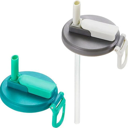 Portable Soda Can Lid Silicone Straw Soda Can Lid Reusable